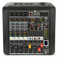 Retourdeal - Power Dynamics PDM-M404A 4 kanaals muziek mixer / versterker