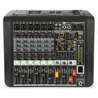 Power Dynamics PDM-M604A 6 kanaals muziek mixer / versterker