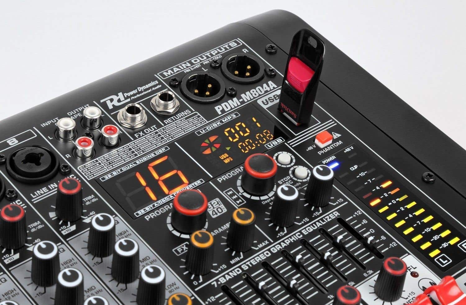Power Dynamics Pdm M804A 8 Kanaals Muziek Mixer Versterker power dynamics kopen in de aanbieding Power Dynamics Pdm M804A 8 Kanaals Muziek Mixer Versterker power dynamics kopen in de aanbieding