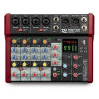 Power Dynamics PDM-Y601 mixer - 6 kanaals mengpaneel met Bluetooth