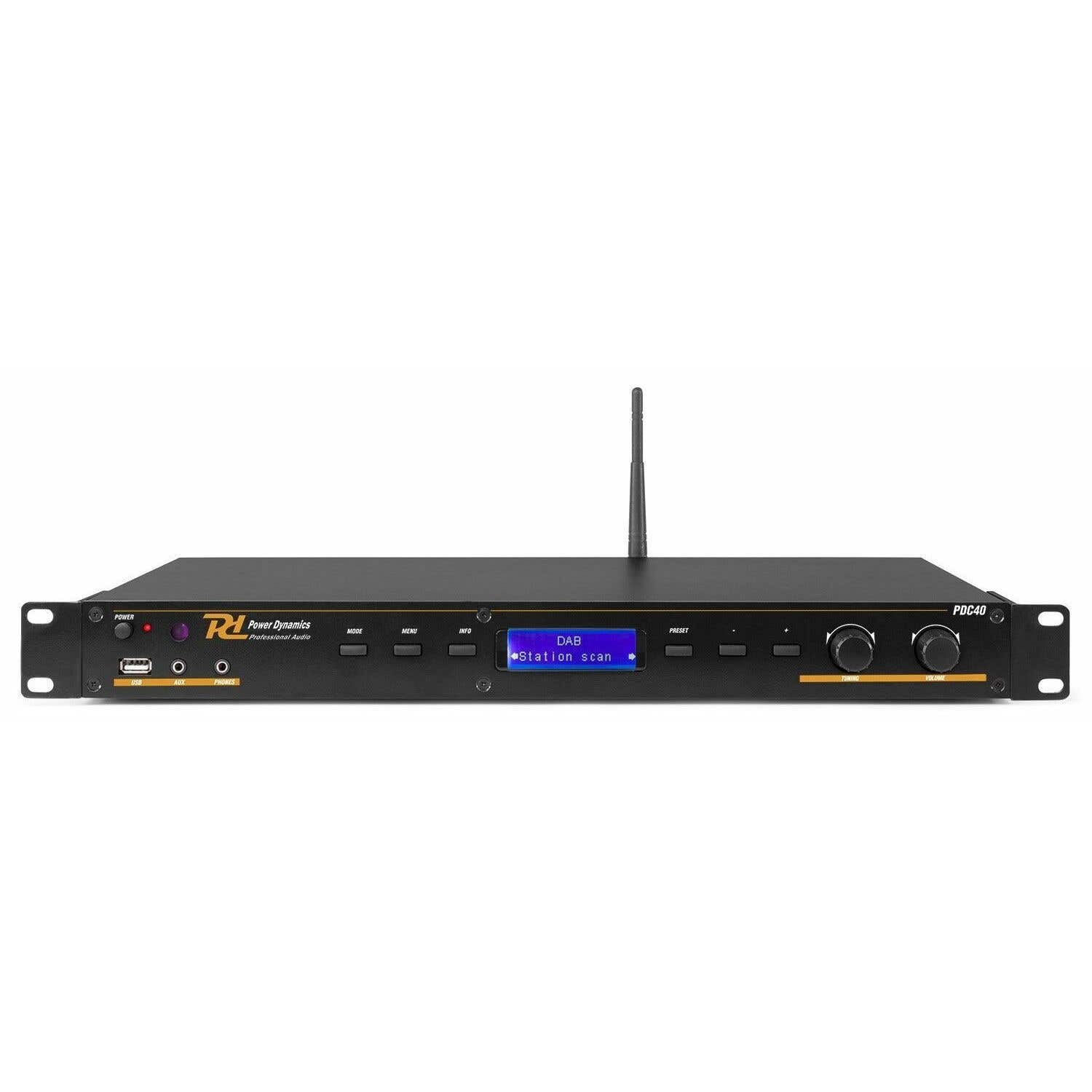 Power Dynamics Pdc40 Dab Fm Tuner Met Bluetooth En Usb Mp3 Speler power dynamics kopen in de aanbieding Power Dynamics Pdc40 Dab Fm Tuner Met Bluetooth En Usb Mp3 Speler power dynamics kopen in de aanbieding