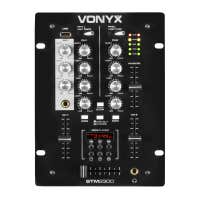 Retourdeal - Vonyx STM-2300 Mixer 2-Kanaals / USB MP3