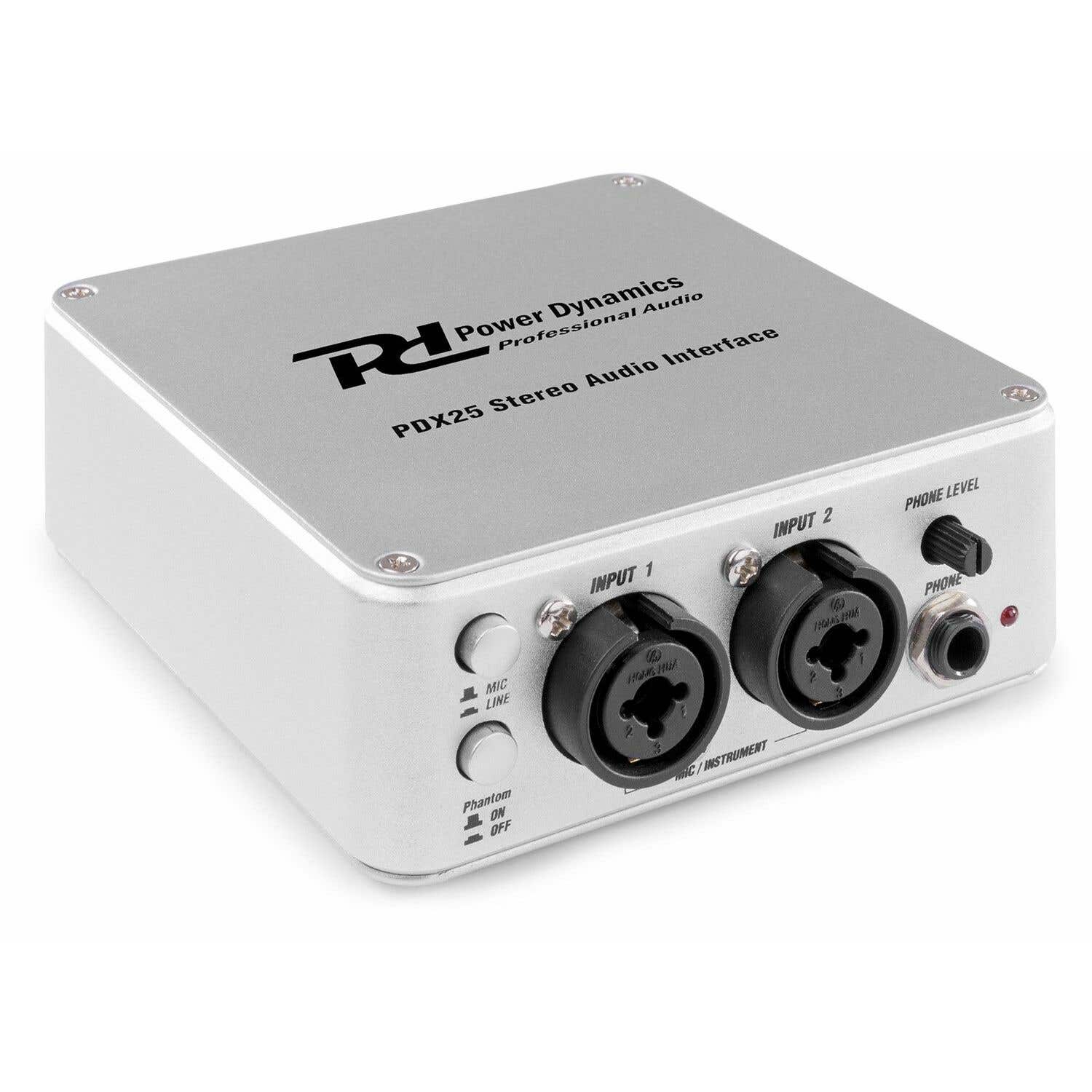 Retourdeal - Power Dynamics PDX25 stereo USB audio interface