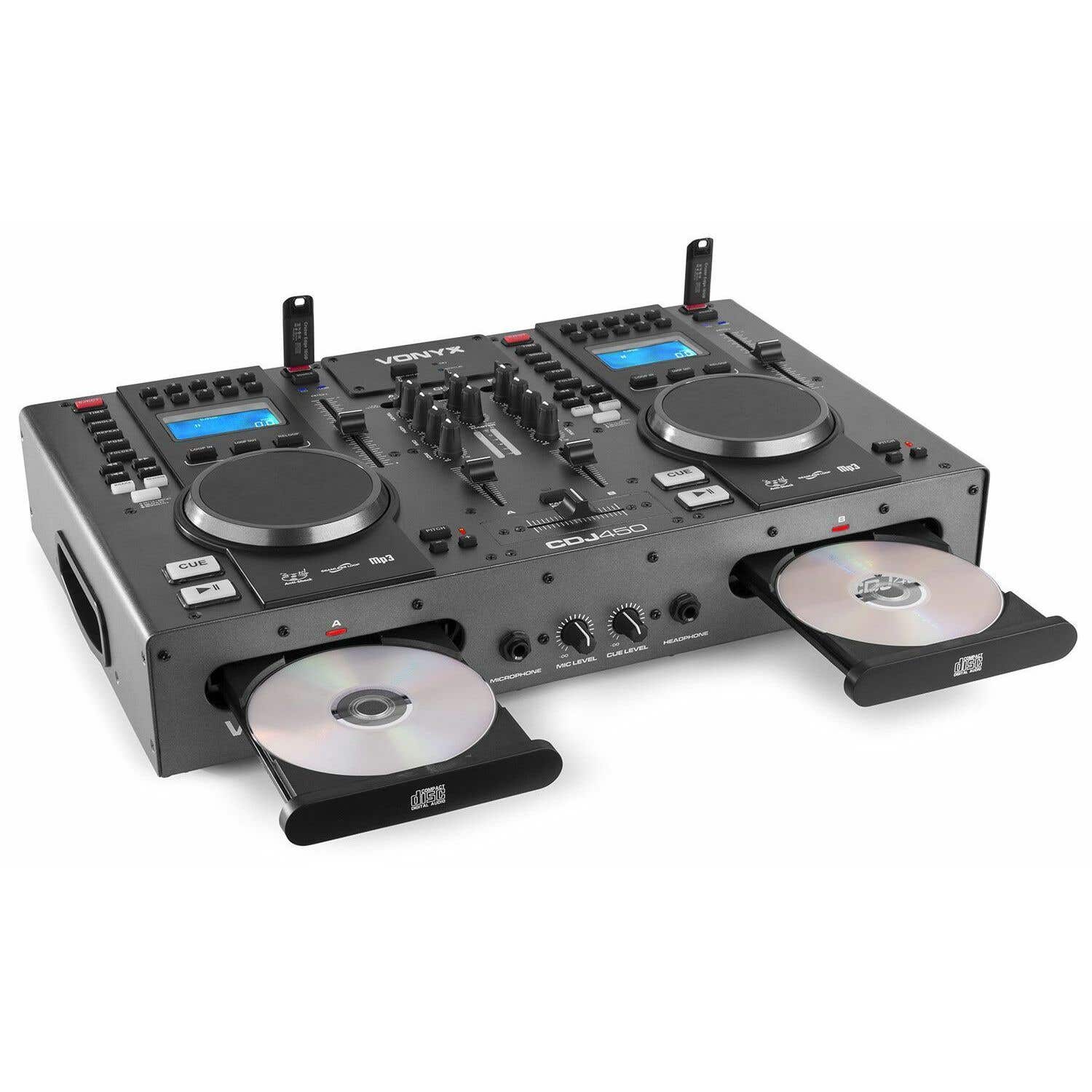 Vonyx Cdj450 Dubbele Cdusb Speler Mixer Met Bluetooth vonyx kopen in de aanbieding Vonyx Cdj450 Dubbele Cdusb Speler Mixer Met Bluetooth vonyx kopen in de aanbieding