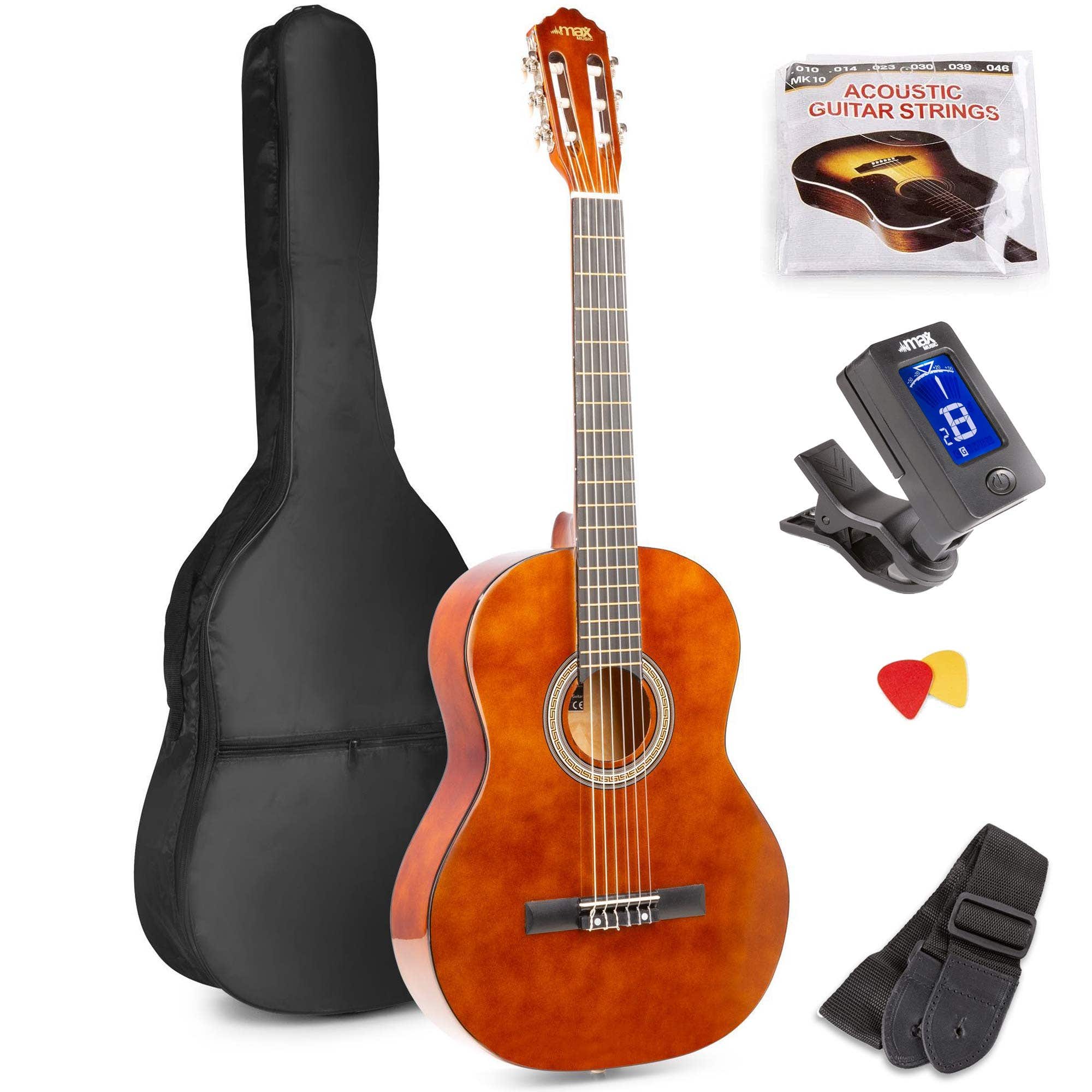 Retourdeal - MAX SoloArt klassieke akoestische gitaar (39") starterset