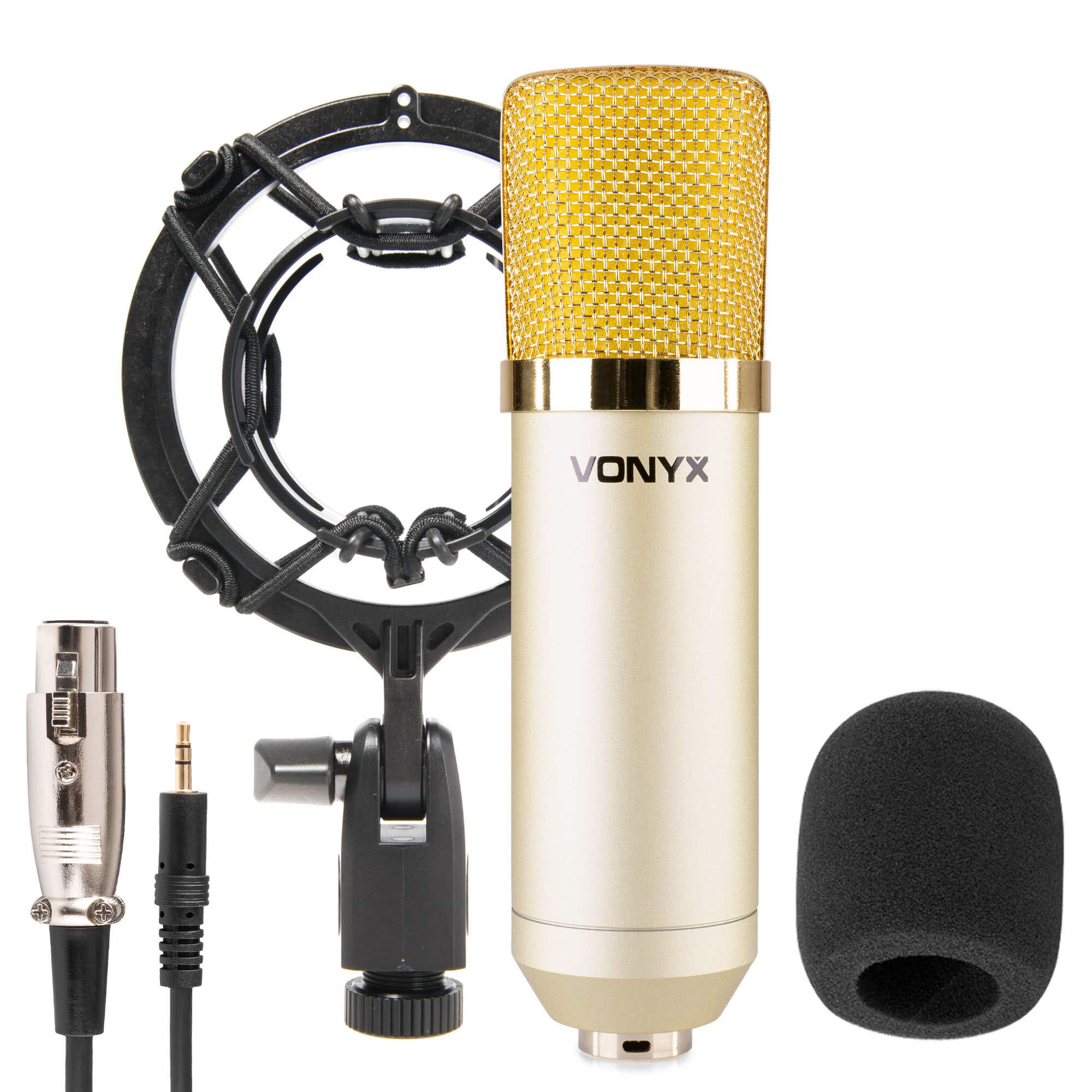 Vonyx Retourdeal -  CM400C studio microfoon condensator - Microfoon met