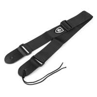 MAX GS12 universele gitaarband - Nylon gitaarriem - Zwart