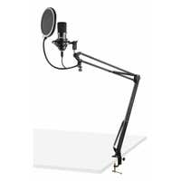 Vonyx CMS300B USB Studio microfoon met verstelbare arm - Zwart