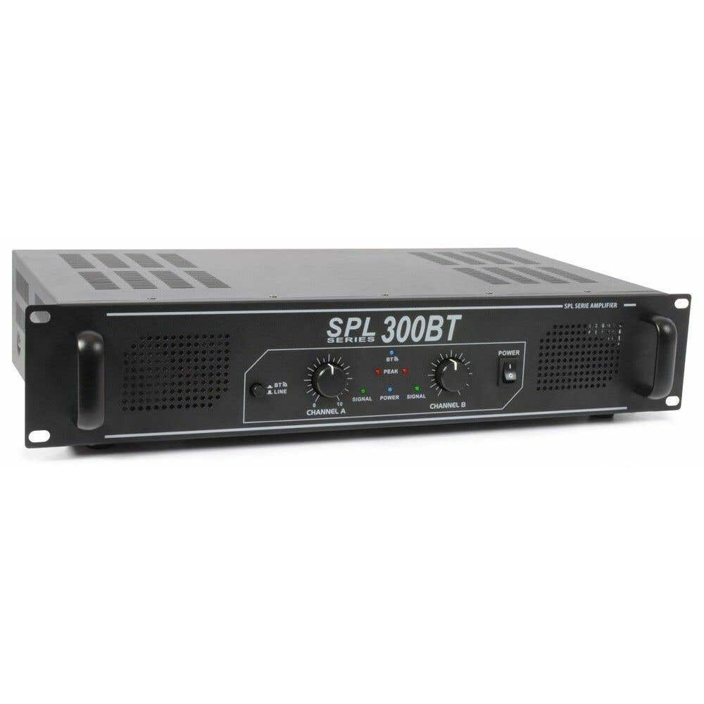 SkyTec SPL300BT 2x 150W versterker met Bluetooth