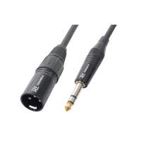 PD Connex XLR Male - 6.3mm Stereo jack kabel 12 meter