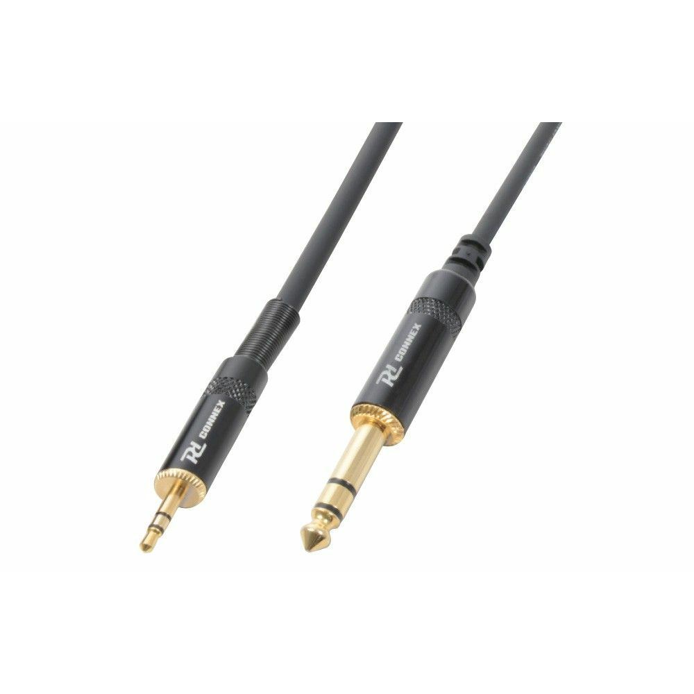 PD Connex Kabel 3.5 Stereo - 6.3 Stereo 3m