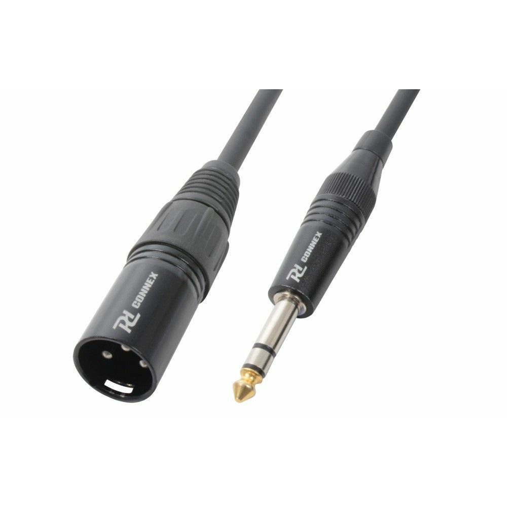 PD Connex XLR Male - 6.3mm Stereo jack kabel 8 meter