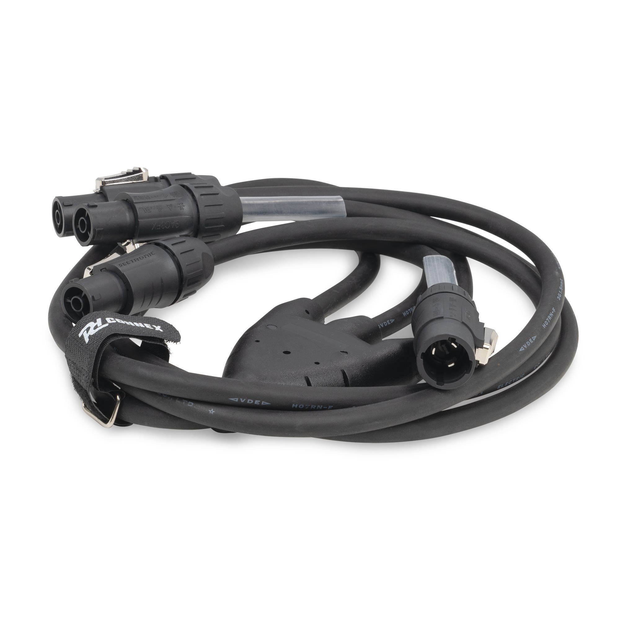 PD Connex CX17-3 splitterkabel - 1x Powercon TR male - 3x Powercon TR female - IP65 - 1 meter