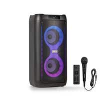 Retourdeal - Fenton Core80 party box - Bluetooth speaker met lichteffecten - Portable speaker met microfoon - 80W