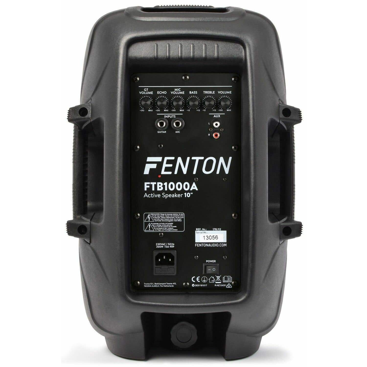 Fenton Ftb1000A 10 Inch Actieve Speaker 200W fenton kopen in de aanbieding Fenton Ftb1000A 10 Inch Actieve Speaker 200W fenton kopen in de aanbieding