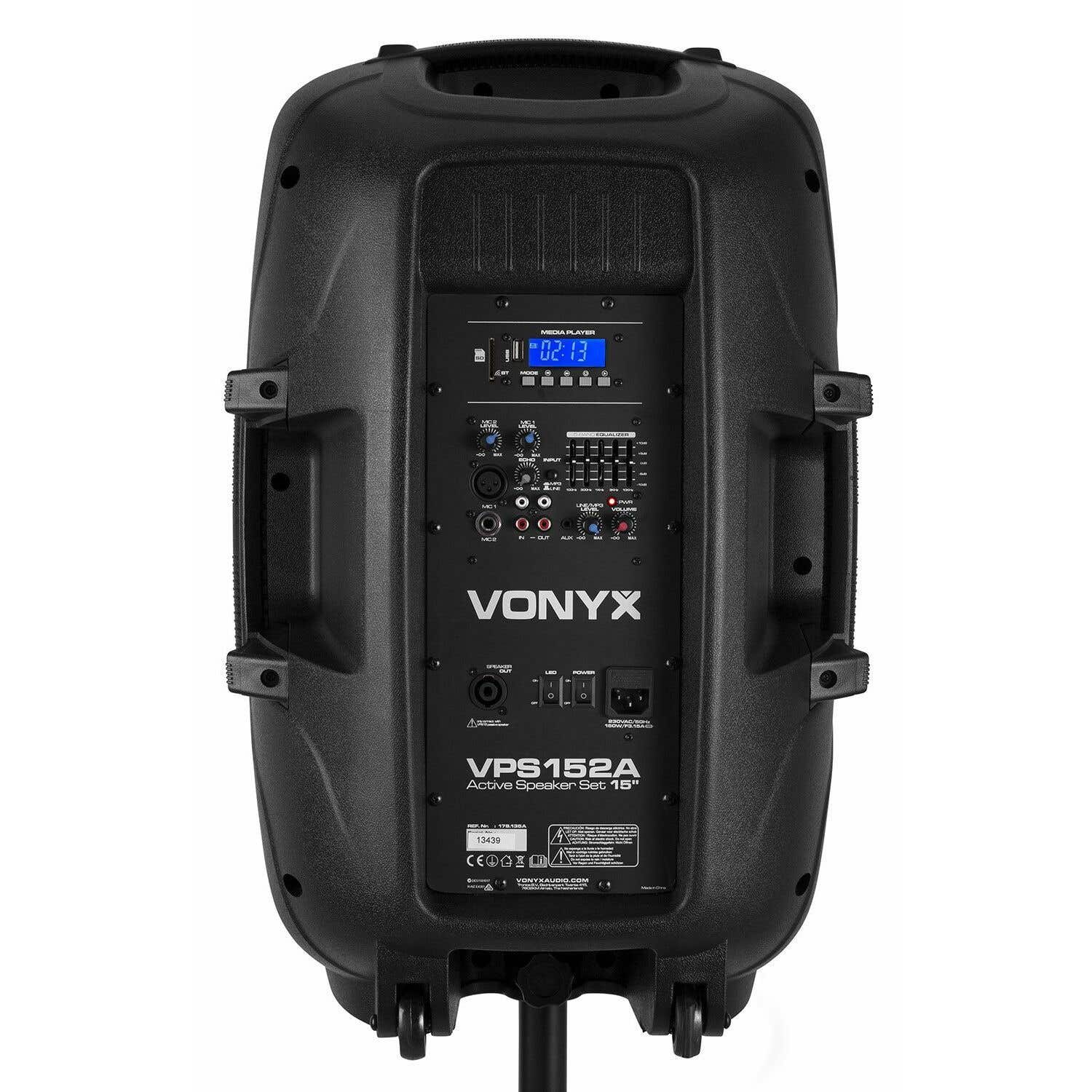 Vonyx Vps152A Geluidsinstallatie 1000W Met Stands En Led vonyx kopen in de aanbieding Vonyx Vps152A Geluidsinstallatie 1000W Met Stands En Led vonyx kopen in de aanbieding