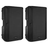 Retourdeal - Vonyx VSA150S Actieve speakerset - Met o.a. Bluetooth - 15 inch - 1000W