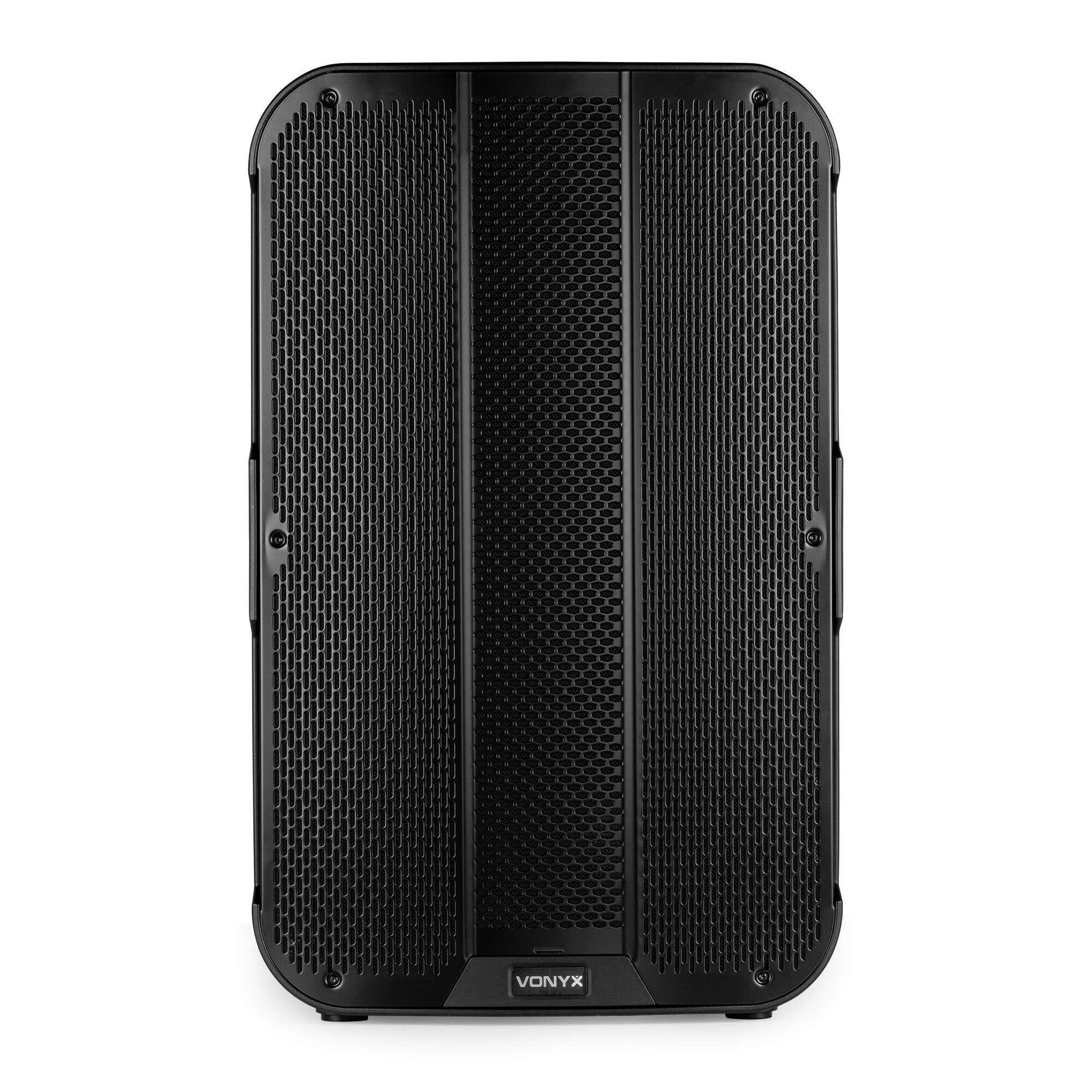 Vonyx VD715A actieve speaker - DJ speaker met Bluetooth - 15 inch bi-amplified speaker - 900W