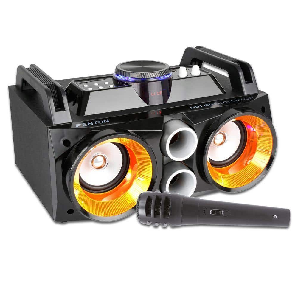 Fenton MDJ100 Bluetooth speaker 100W met ingebouwde accu
