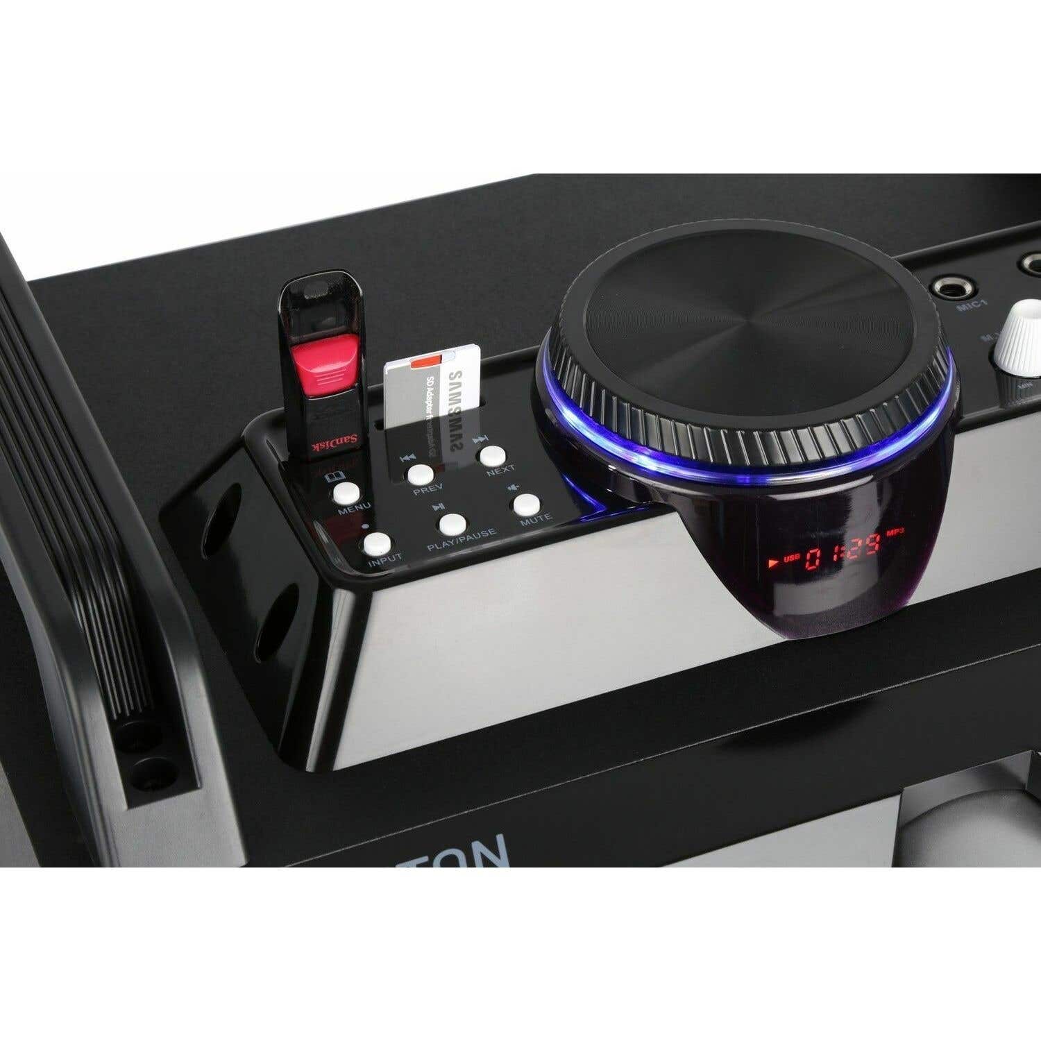 Fenton Mdj100 Bluetooth Partystation 100W Met Ingebouwde Accu fenton kopen in de aanbieding Fenton Mdj100 Bluetooth Partystation 100W Met Ingebouwde Accu fenton kopen in de aanbieding