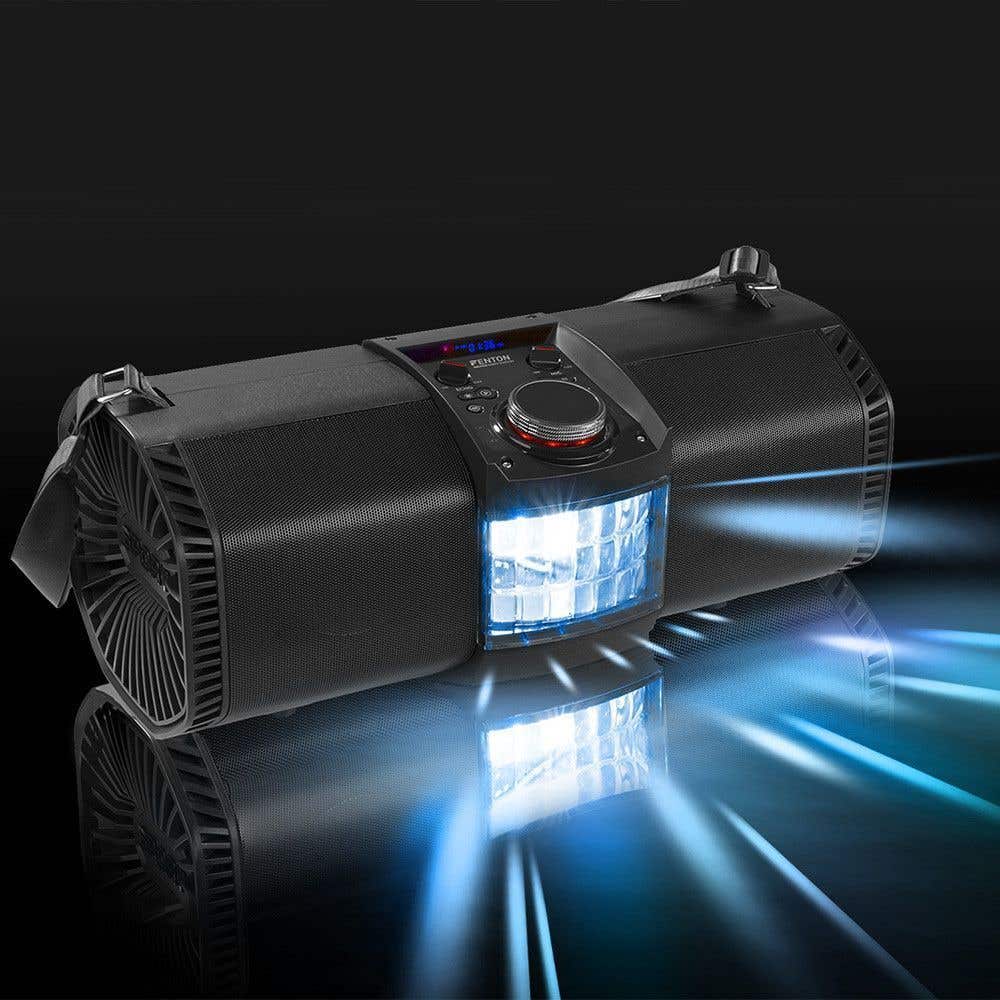 Fenton Mdj150 Partystation 200W Bluetooth Op Accu Met Derby Lichteffect fenton kopen in de aanbieding Fenton Mdj150 Partystation 200W Bluetooth Op Accu Met Derby Lichteffect fenton kopen in de aanbieding