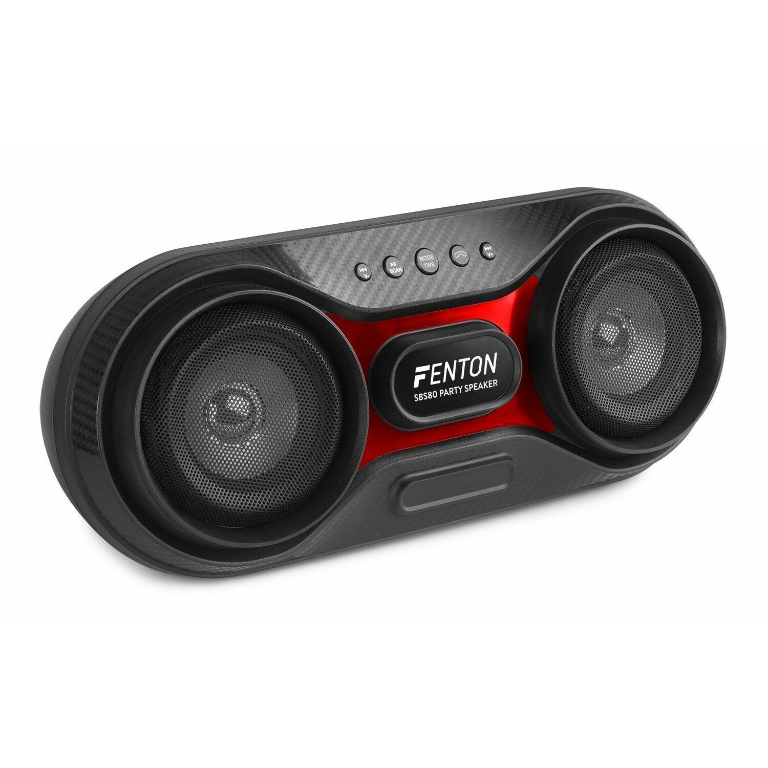 Fenton SBS80 Bluetooth speaker 80W met accu en belfunctie