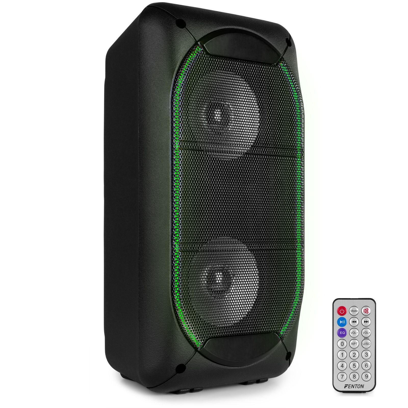 Fenton SBS60 Bluetooth speaker 50W met accu, LED en mp3 speler