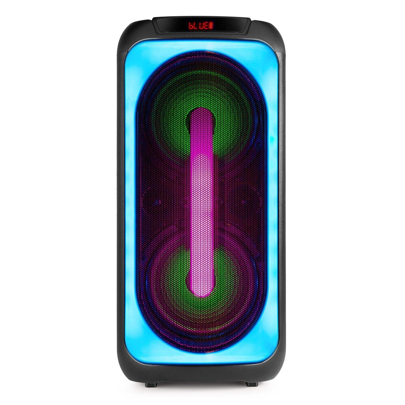 Fenton BoomBox500 - Accu partybox met LED's en microfoon - 240W