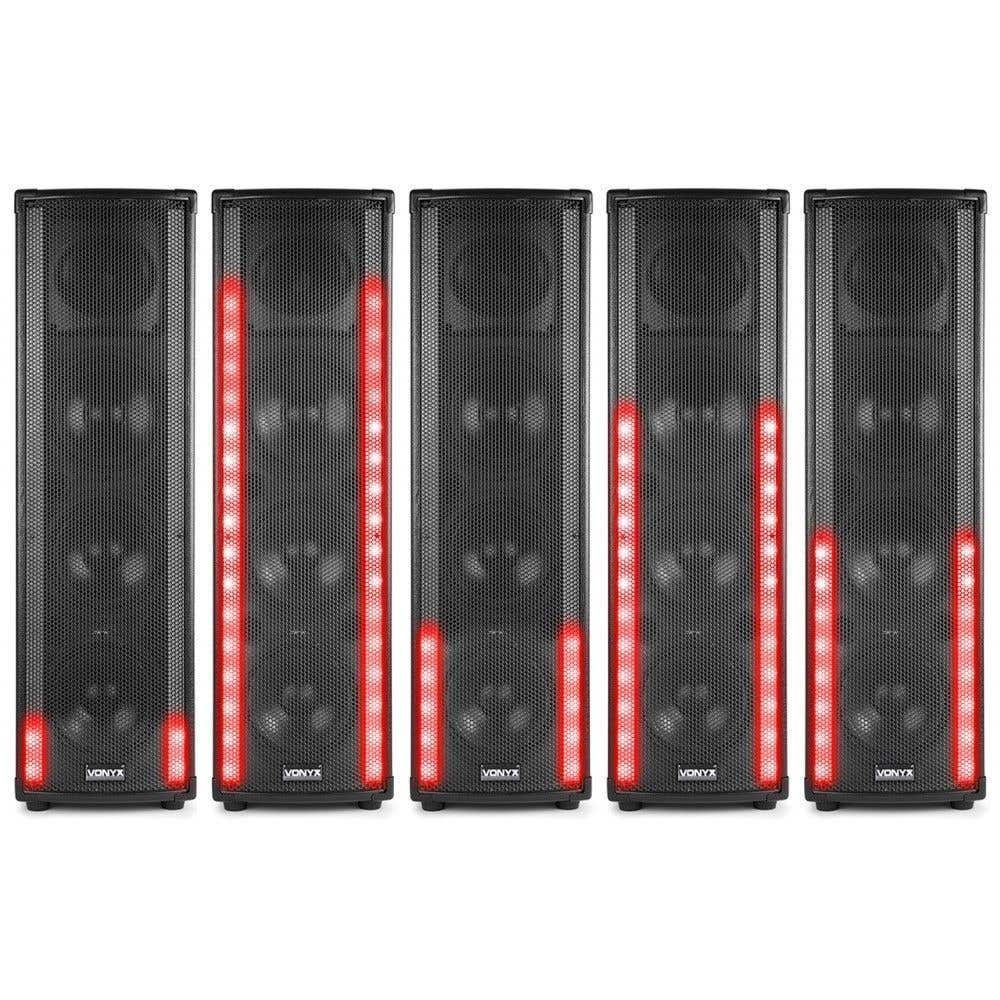 Vonyx Lm80 Lightmotion Bluetooth Speaker Met Led Sfeerlicht vonyx kopen in de aanbieding Vonyx Lm80 Lightmotion Bluetooth Speaker Met Led Sfeerlicht vonyx kopen in de aanbieding
