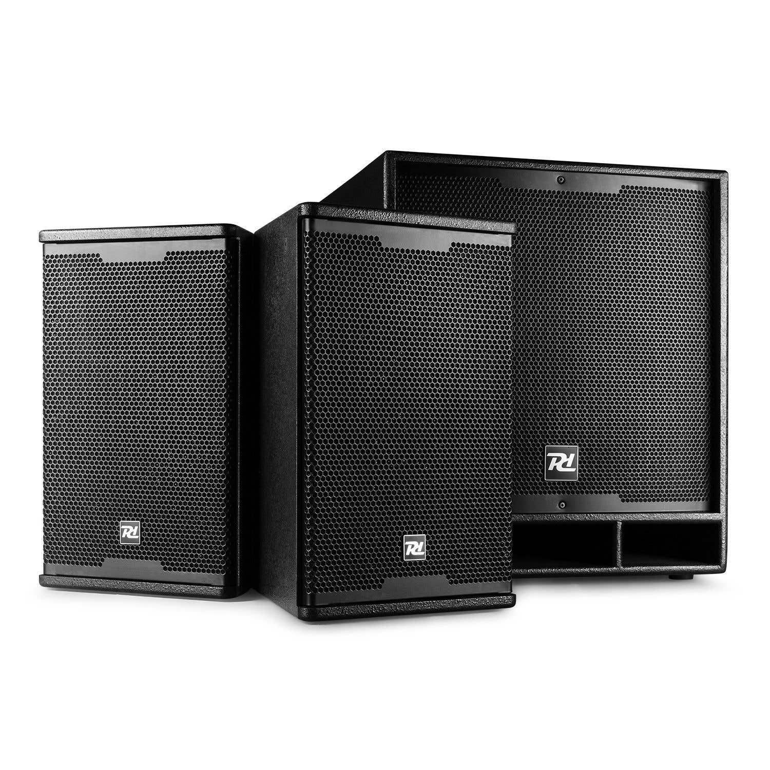 Retourdeal - Power Dynamics Combo 1800 speakerset met Bluetooth -