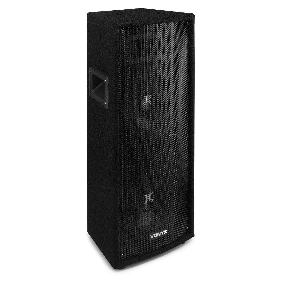 Luidspreker - Vonyx SL28 passieve luidspreker met twee 8 woofers - 800W - Zwart