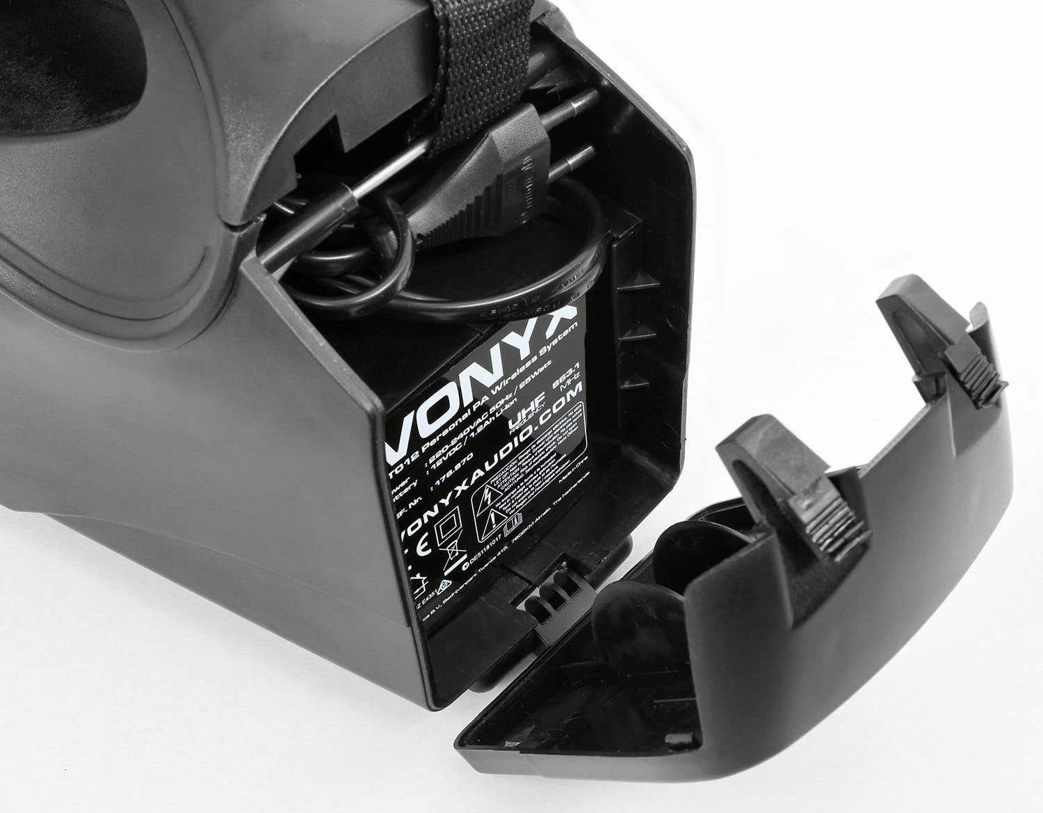 Vonyx St012 Draagbaar Pa Systeem Met Draadloze Headset Microfoon vonyx kopen in de aanbieding