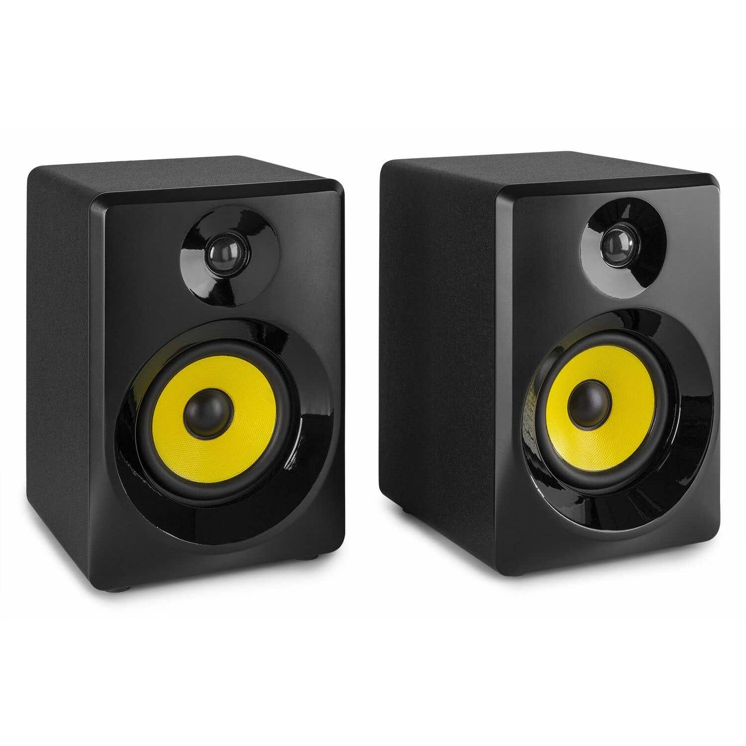 Retourdeal - Vonyx SMN30B actieve studio monitor speakers 60W - Zwart