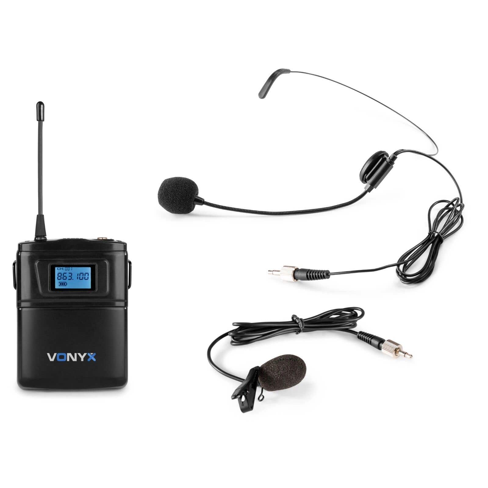 Vonyx WM60B losse bodypack voor WM6 draadloze microfoonsets