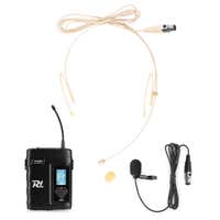 Retourdeal - Power Dynamics PD220BP UHF draadloze bodypack zender met 2 microfoons - 160 kanalen