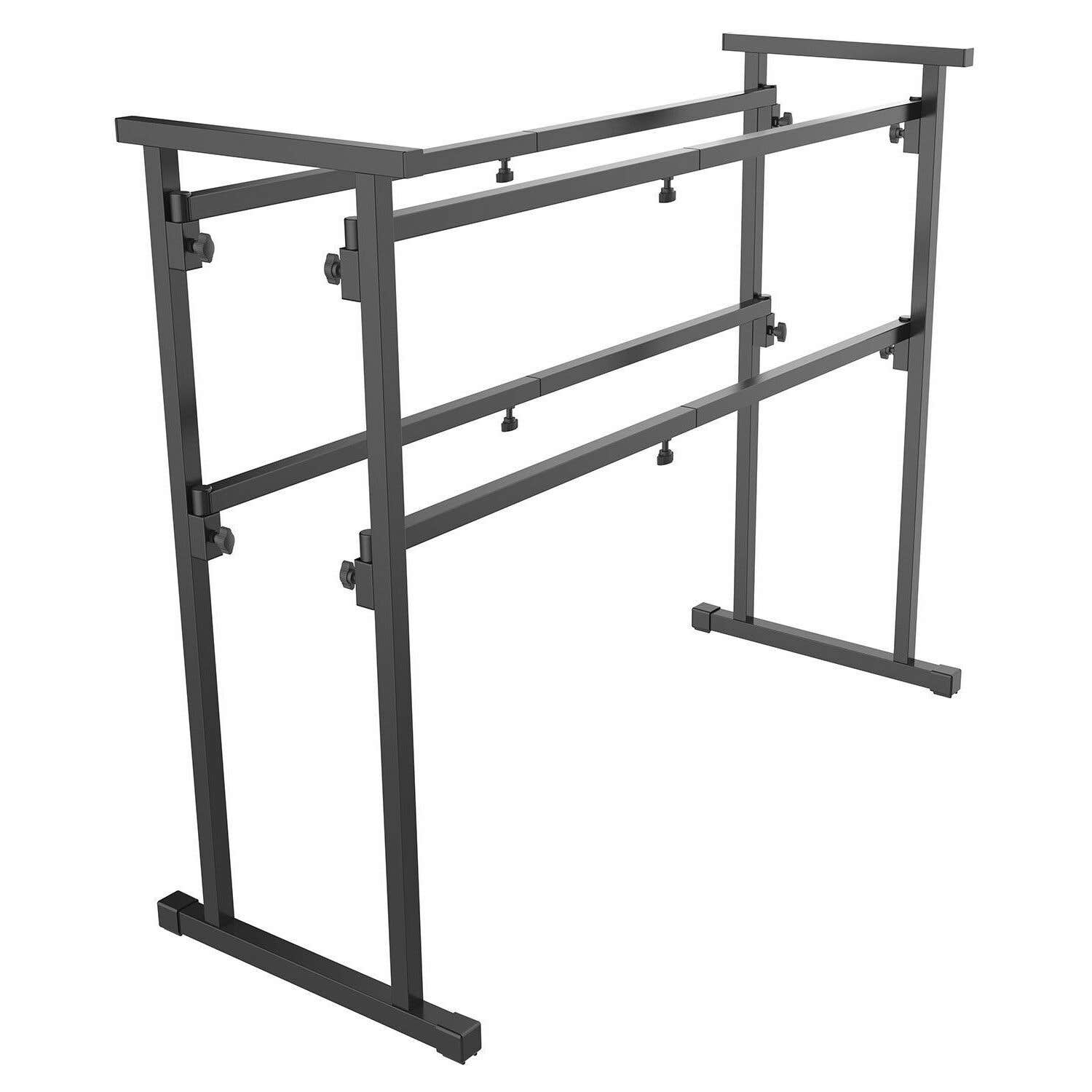 Retourdeal - Vonyx DB1 mobiele DJ Booth - 1,2 meter breed