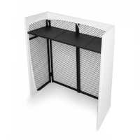 Vonyx DBC105 DJ booth - Opvouwbare DJ tafel - Met draagtas en Lycra doeken - 25 kg belastbaar