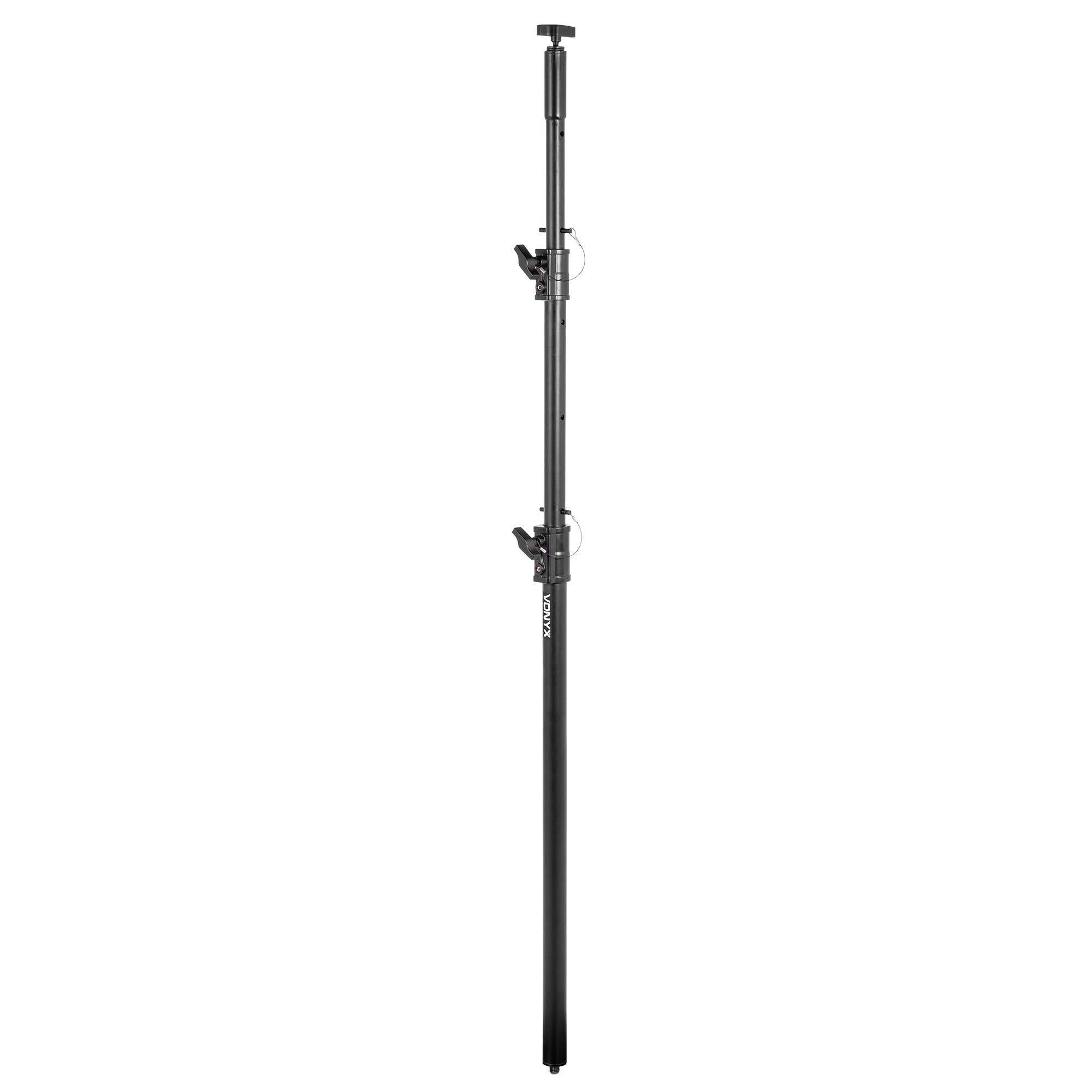 Vonyx MPS-T26M tussenpaal met 3 segmenten voor speakers en lichteffecten - 112-260 cm - Tot 25 kg