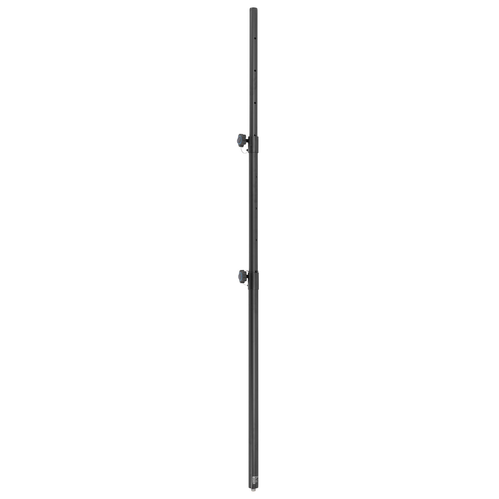 Vonyx MPS-T26M tussenpaal met 3 segmenten voor speakers en lichteffecten - 112-260 cm - Tot 25 kg