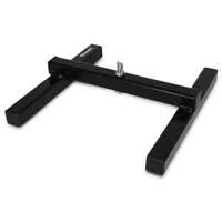 BeamZ Verzwaarde Vloerstandaard voor Lichteffecten zoals Lasers en PAR Spots