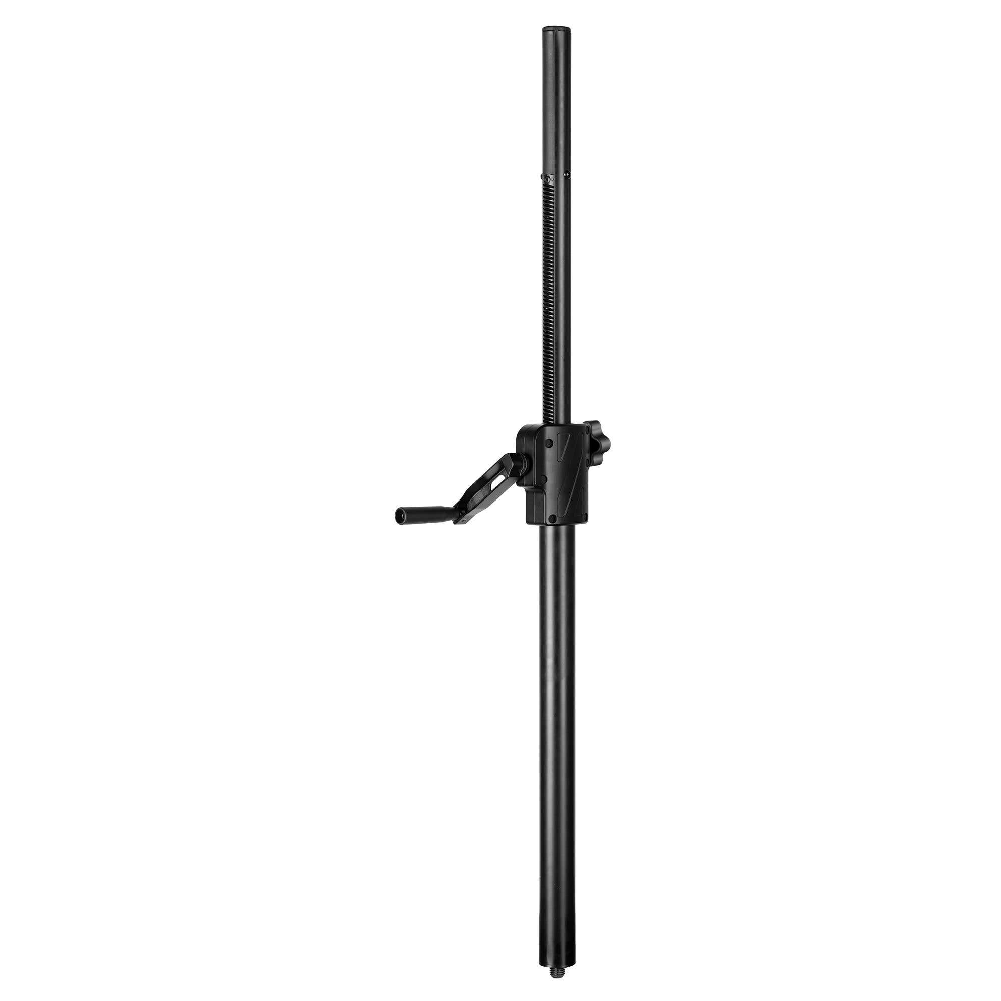 Retourdeal - Vonyx LST93 Wind-up tussenpaal - M20 schroefbout - Met 35 mm tophat adapter - Tot 50 kg belastbaar