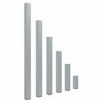 Power Dynamics Aluminium poten vierkant 20cm (Set van 4 stuks)