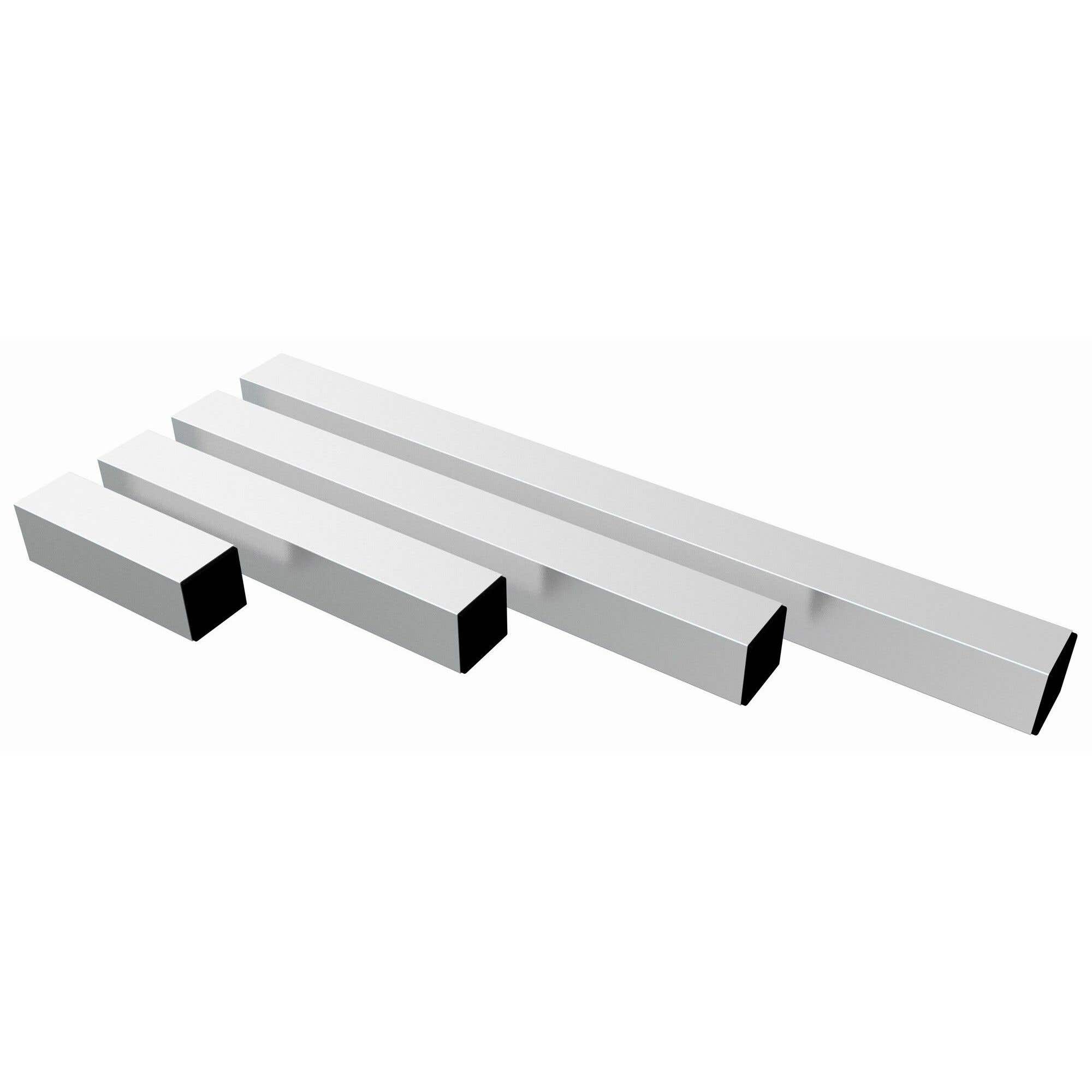 Power Dynamics Aluminium Poten Vierkant 100Cm Set Van 4 Stuks power dynamics kopen in de aanbieding Power Dynamics Aluminium Poten Vierkant 100Cm Set Van 4 Stuks power dynamics kopen in de aanbieding