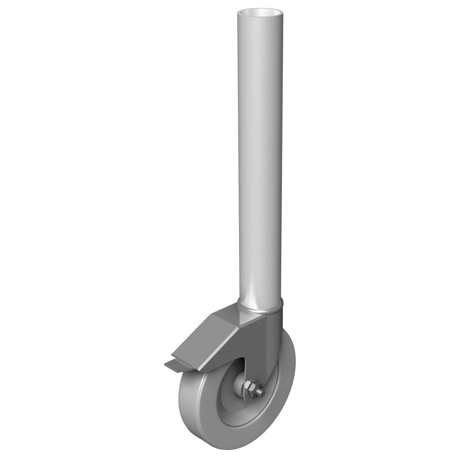 Power Dynamics Podiumpoot rond met wiel en rem 40cm