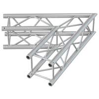 BeamZ Truss P30-C20 vierkante truss 60° 2-weg hoek
