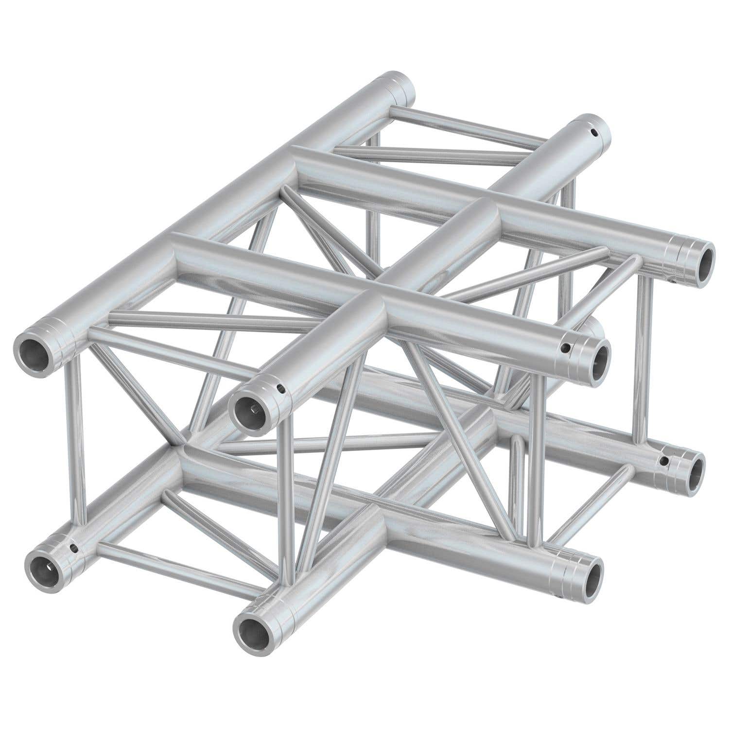 BeamZ Truss P30-T35 vierkante truss T-stuk 3-weg