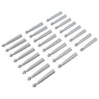 BeamZ Truss P30 conische truss pin met schroefdraad - 24 stuks