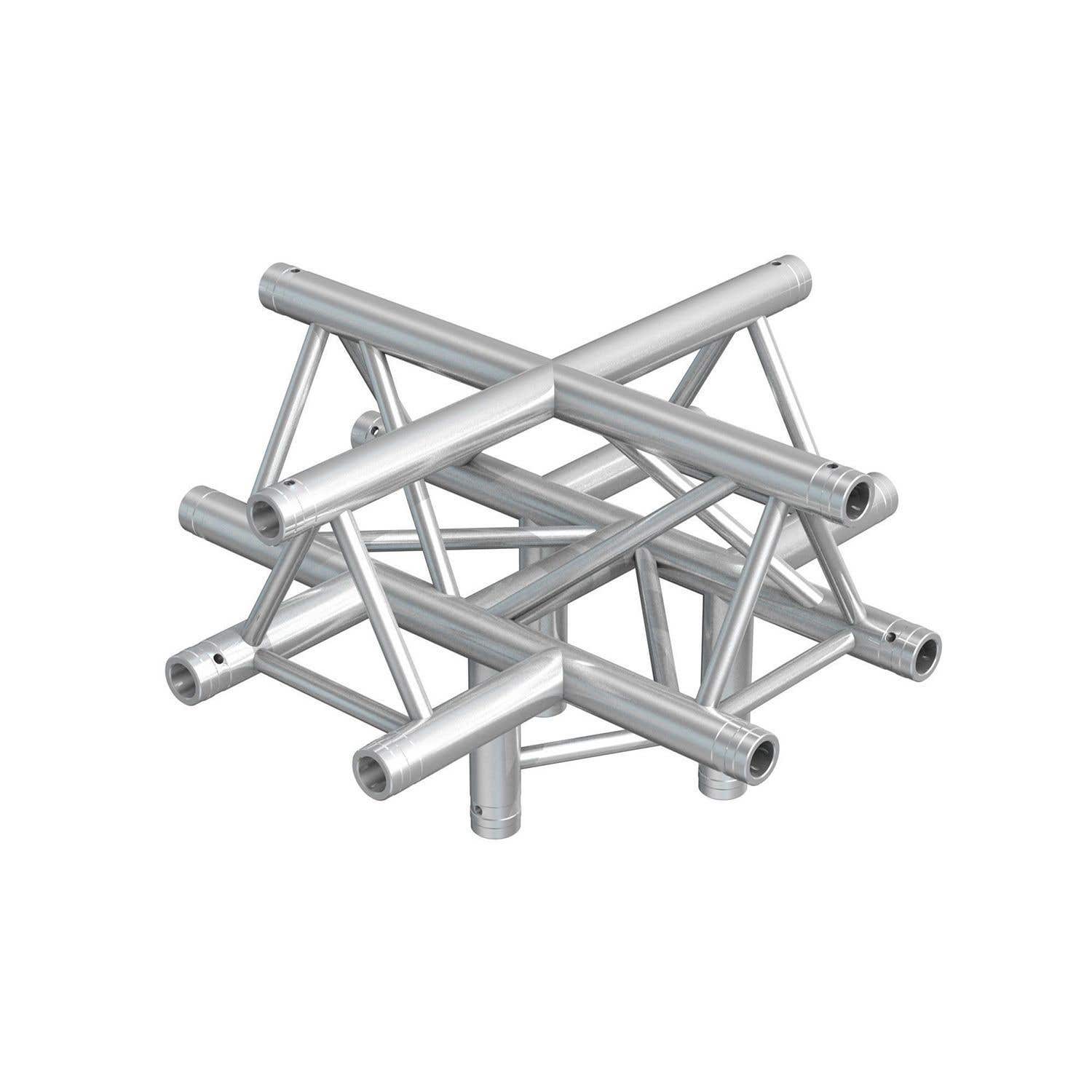 BeamZ Truss P33-T52 driehoek truss T-stuk 5-weg - Apex up
