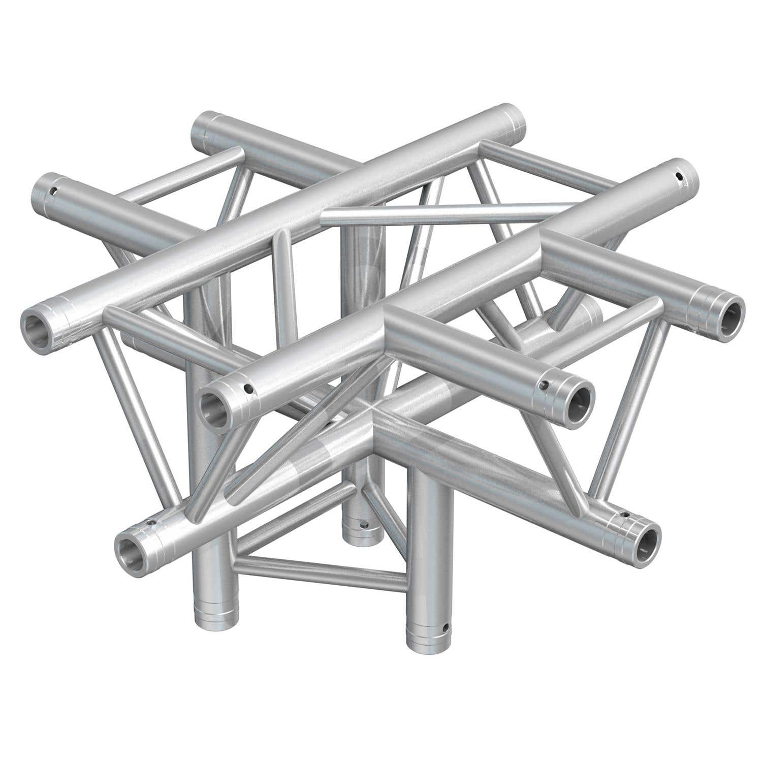 BeamZ Truss P33-C53 driehoek truss 5-weg kruis - Apex down
