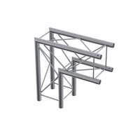BeamZ Deco Truss P24-C21 vierkante truss 90° 2-weg hoek